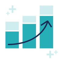 Goal development icon