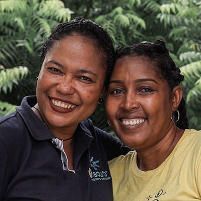 Mother of sponsored young woman from Colombia